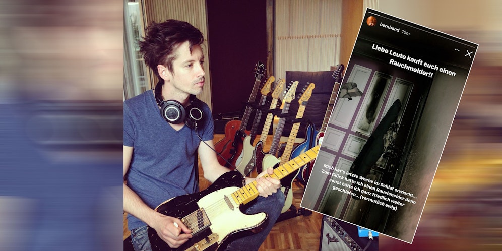 Bern Wagner hat's in der Nacht erwischt.