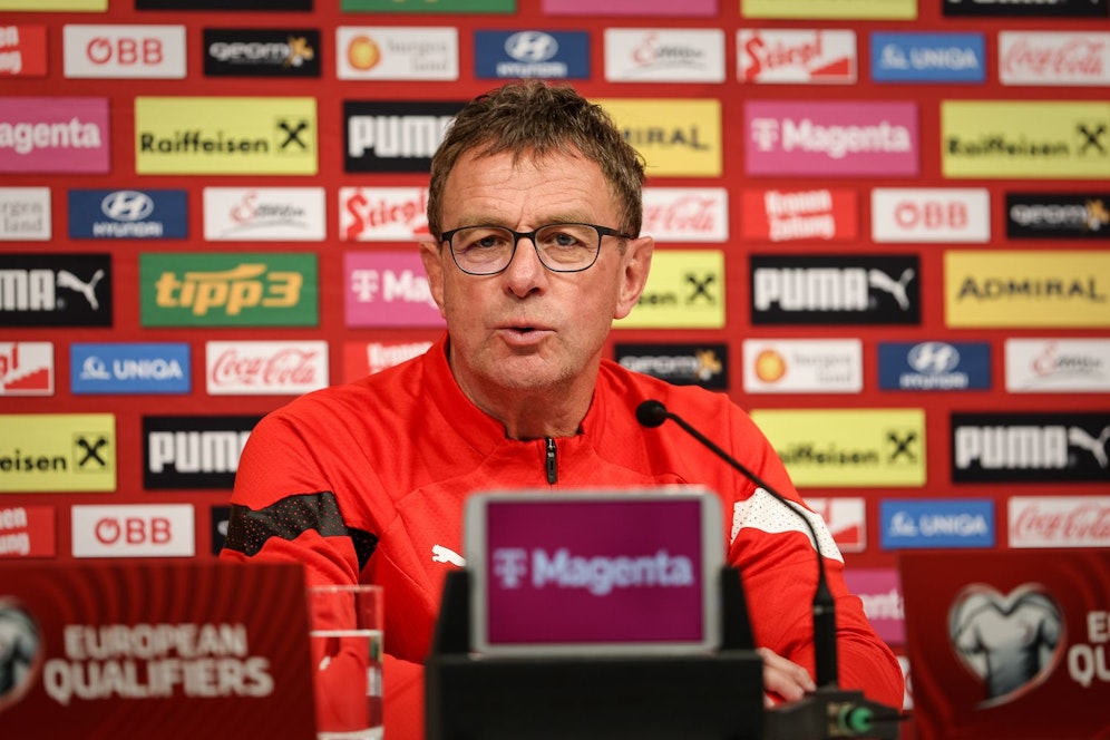 ÖFB-Teamchef Ralf Rangnick klärt einige Personalentscheidungen. 