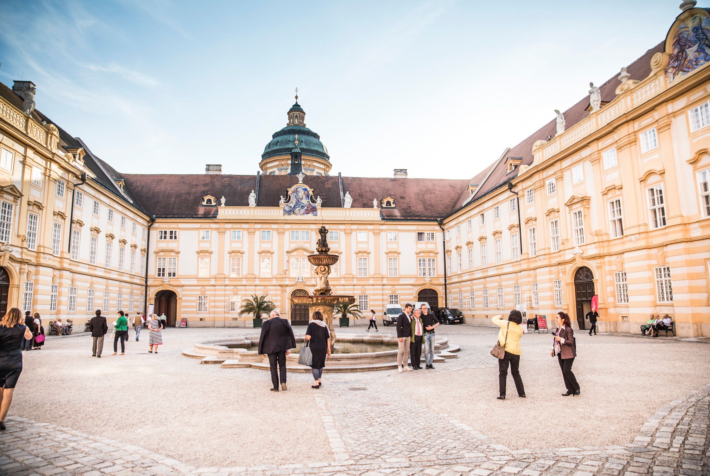 Die Internationalen Barocktage finden im wunderbaren Stift Melk statt.