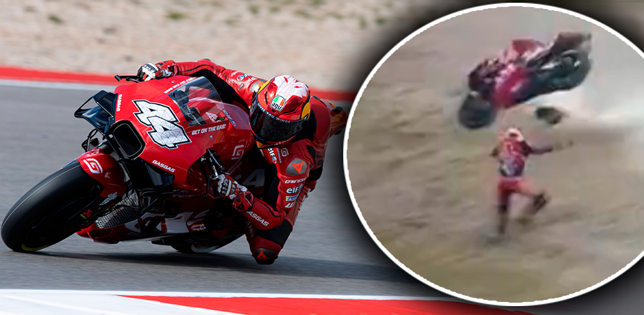 Pol Espargaro sorgte für schlimme Szenen