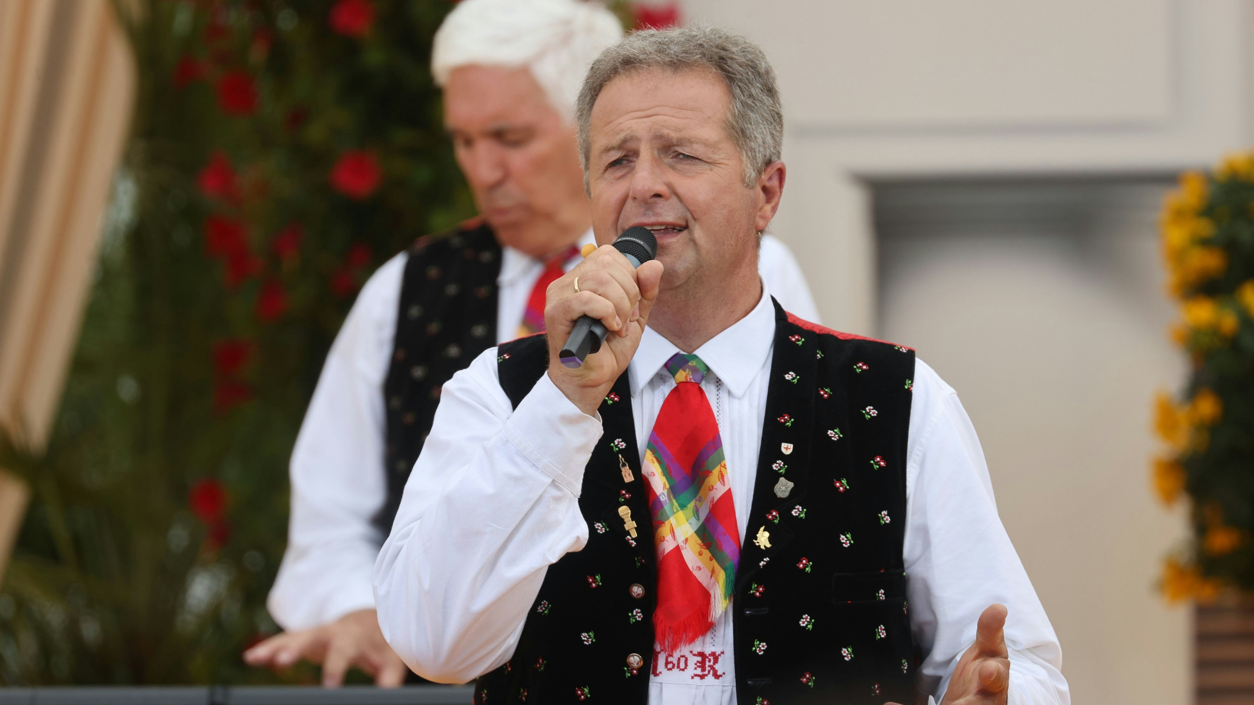 Download von www.picturedesk.com am 24.03.2023 (17:13).  ACT action_36268954 -- Norbert Rier und die Kastelruther Spatzen bei der ARD Livesendung Immer Wieder Sonntags aus dem Europapark Rust - 20210704_PD2139 - Rechteinfo: Rights Managed (RM)