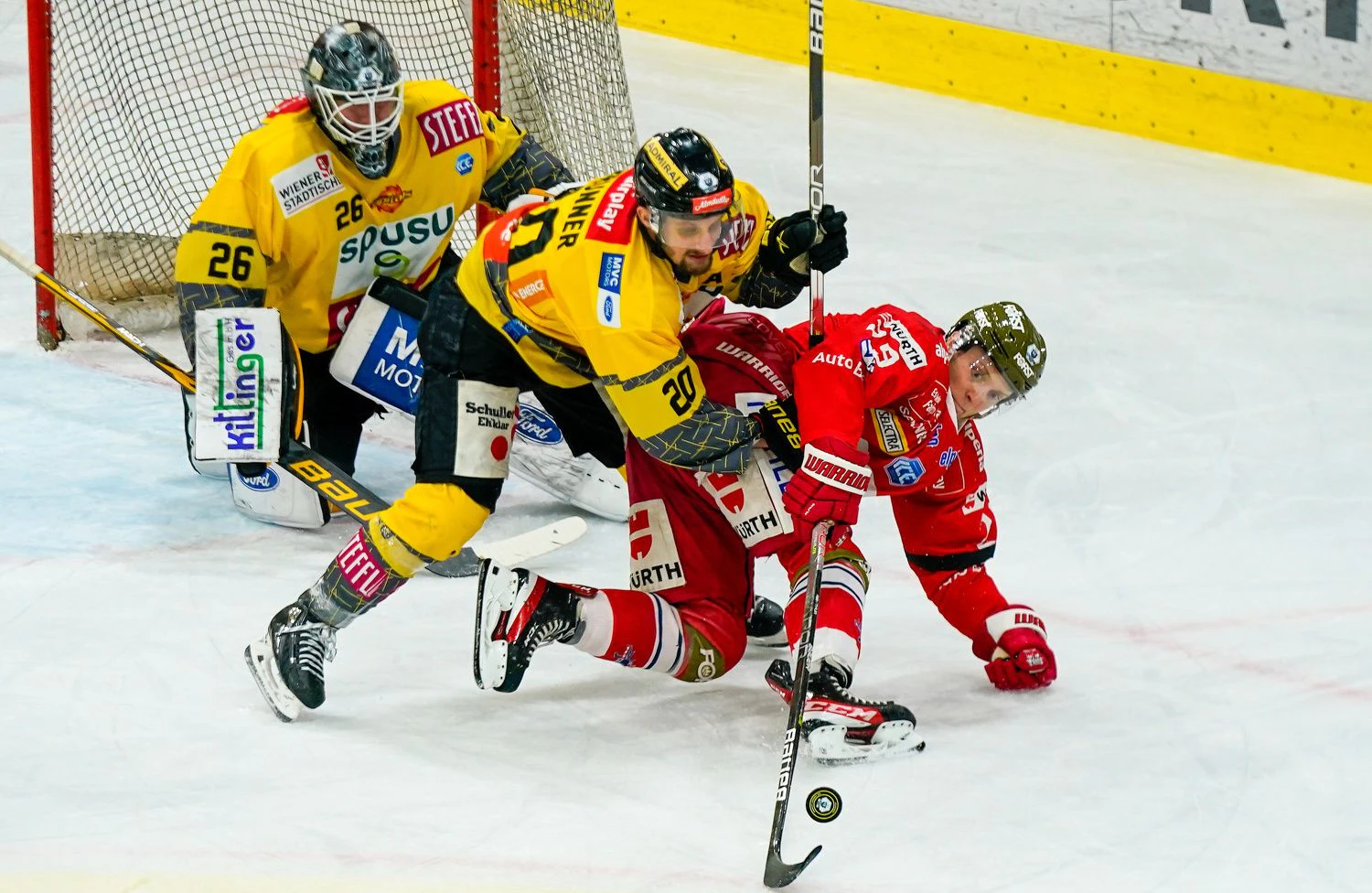 spusu Capitals gegen Bozen