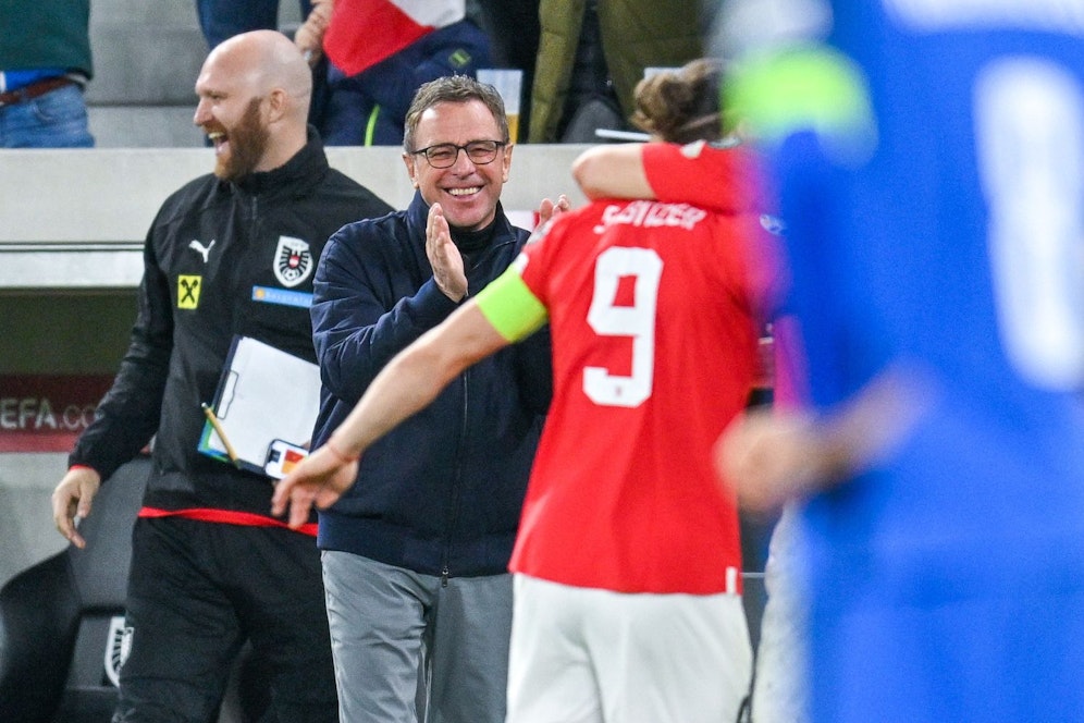 Ralf Rangnick ist zufrieden