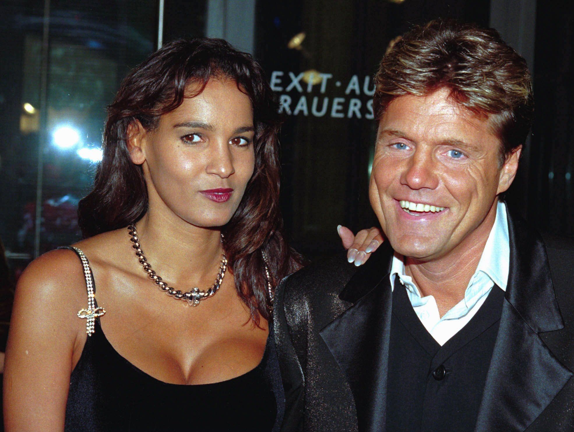 Knapp zwölf Jahre war "Naddel" mit Dieter Bohlen liiert .