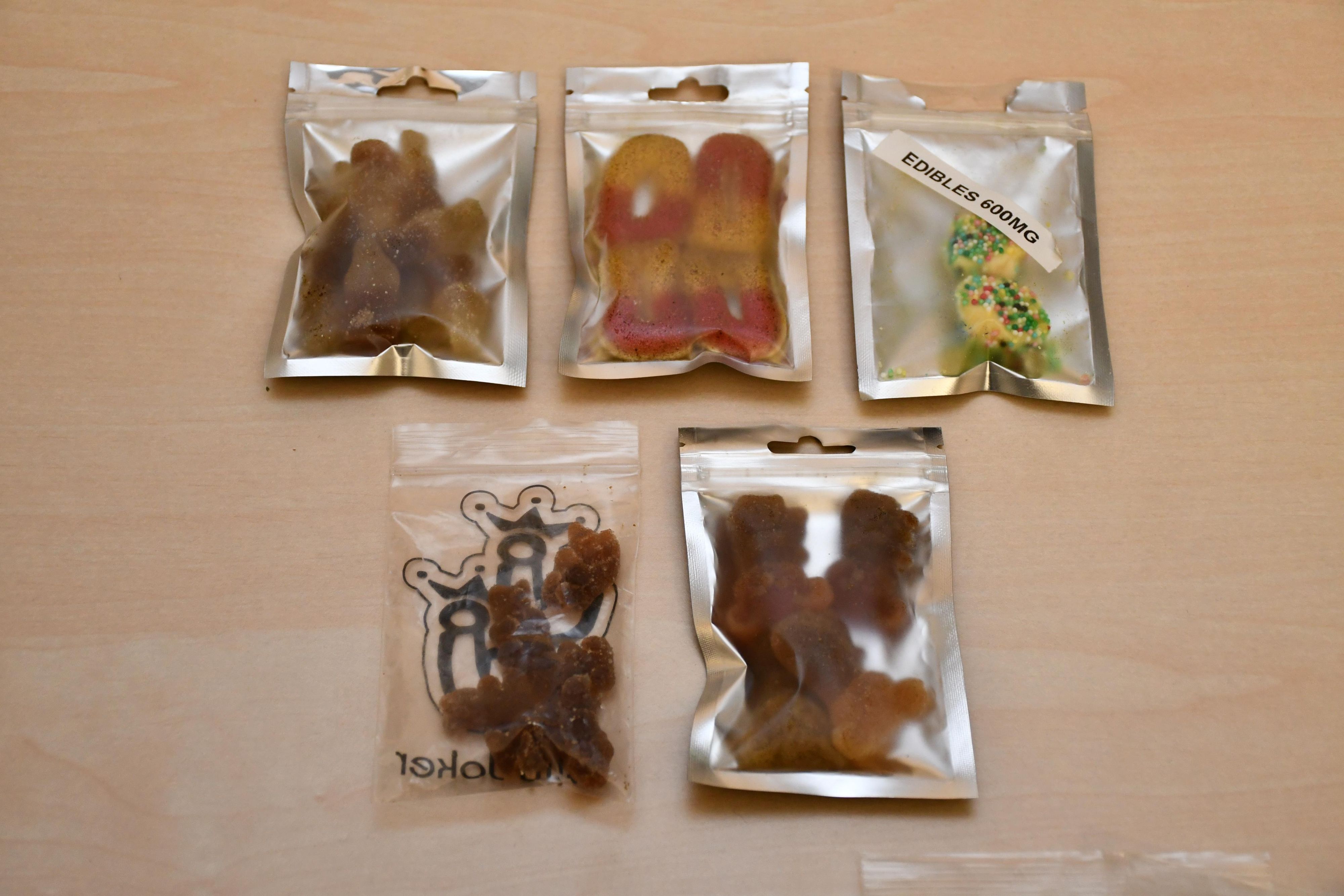 Der Dealer handelte auch mit THC-haltigen Gummiwaren. 