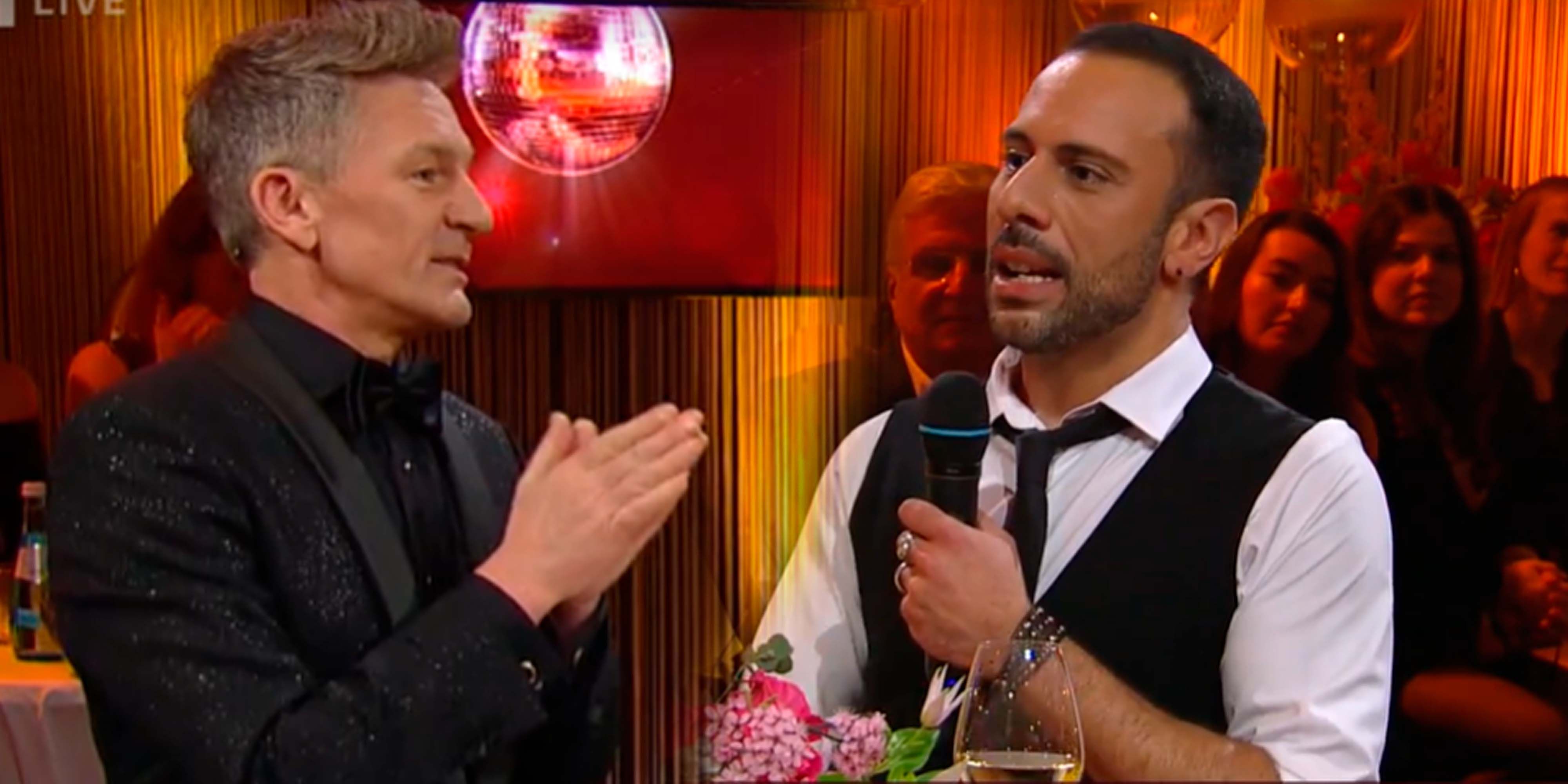 Danilo und Andi gerieten aneinander.