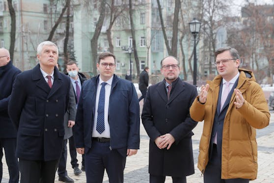 Für den ukrainischen Außenminister sei Alexander Schallenberg "ein Freund".