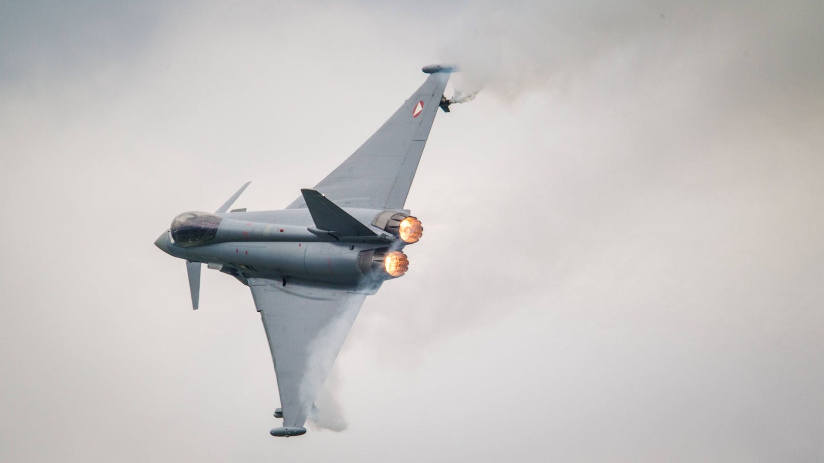 Eurofighter-Piloten trainieren schneller als der Schall