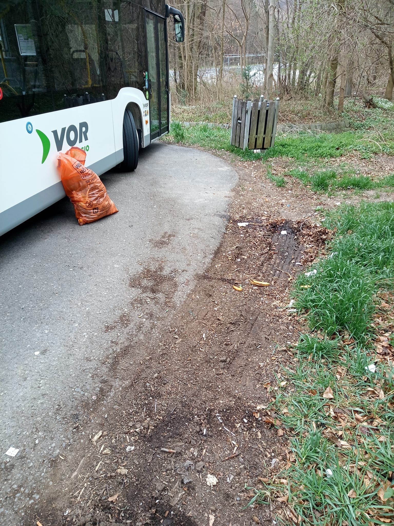 Am Umkehrplatz riecht es 