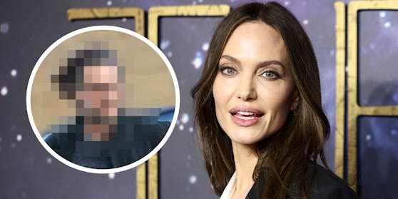  Angelina Jolie wurde mit einem Mann gesichtet, der aussieht wie ihr Ex Brad Pitt.