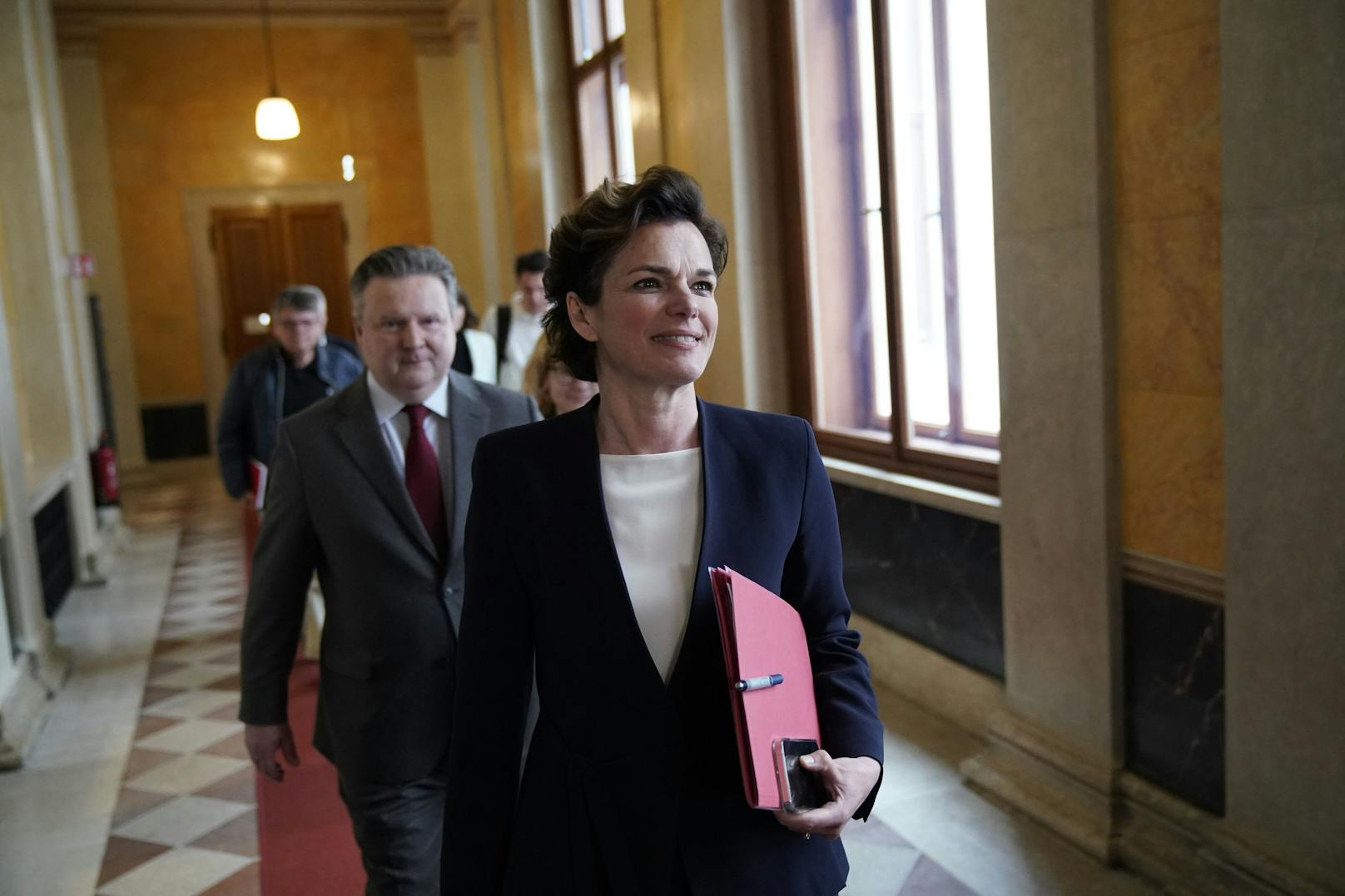 SPÖ-Chefin <strong>Pamela Rendi-Wagner</strong> und der Wiener Landeschef <strong>Michael Ludwig</strong>