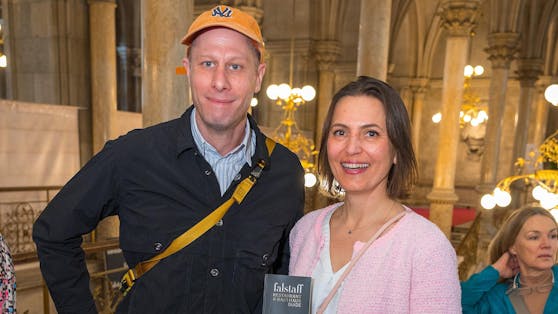 "Gastronom des Jahres" Josef Weghaupt mit Gattin Regina.