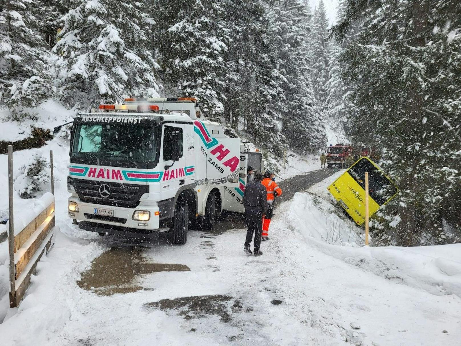 In St. Anton am Arlberg kam es am Montag (27.03.2023) zu einem schweren Verkehrsunfall.