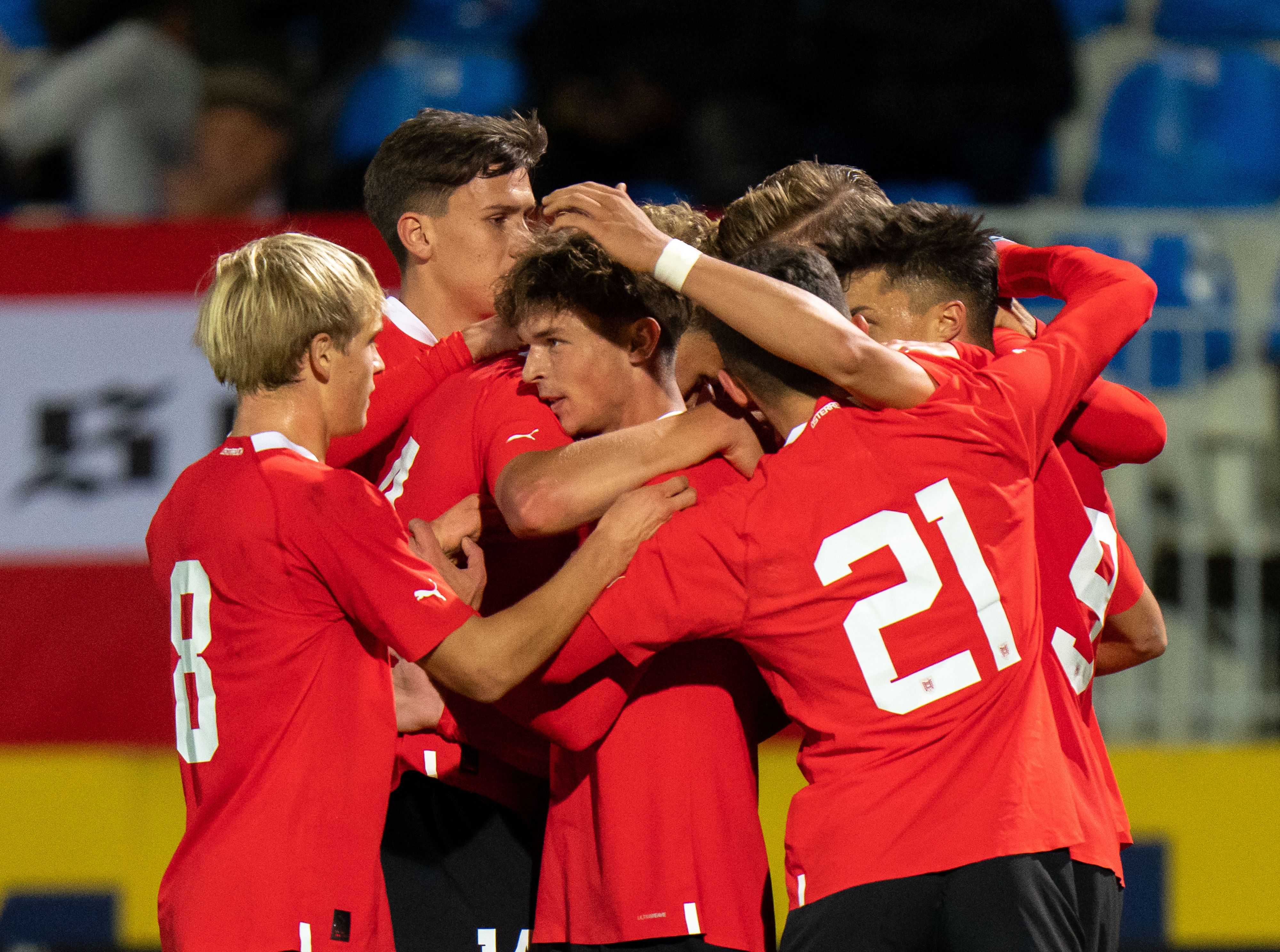 Jubel beim U21-Nationalteam