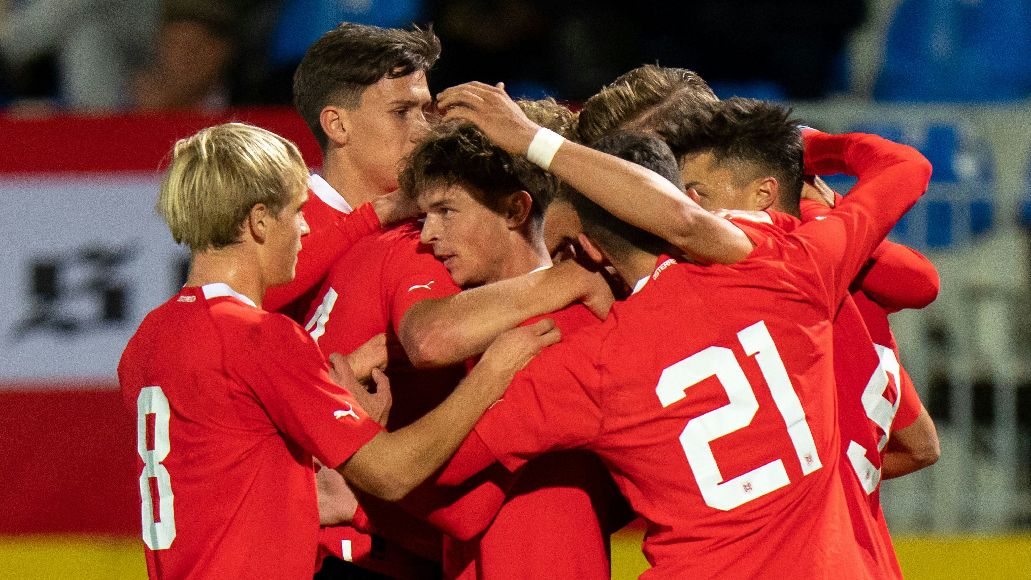 Jubel beim U21-Nationalteam