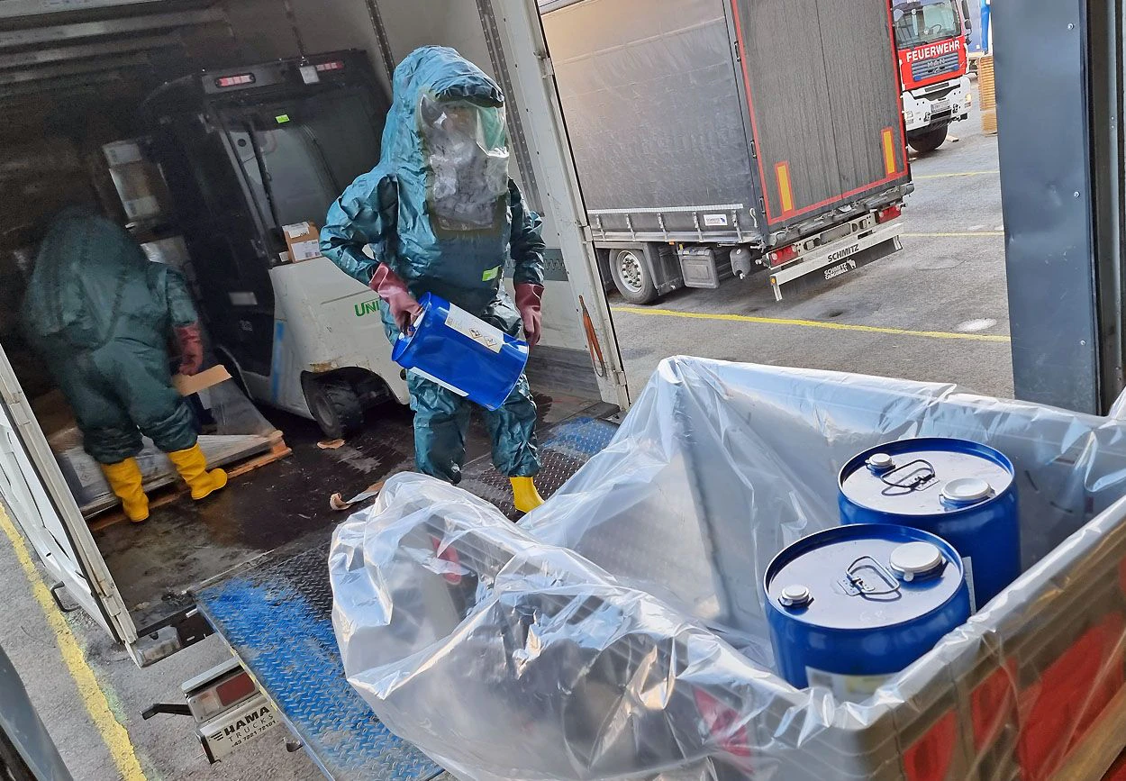 Schadstoffeinsatz in Traiskirchen