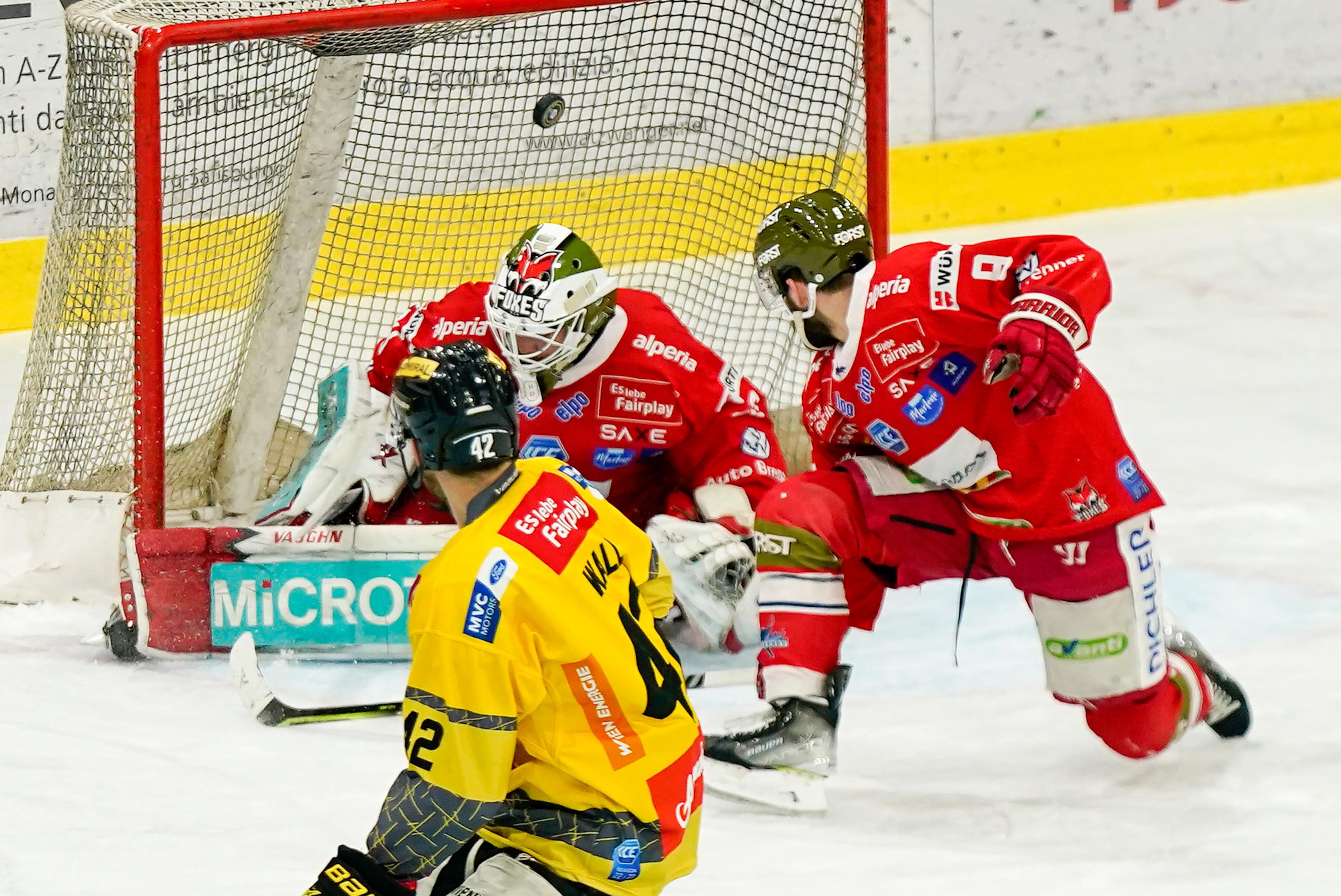 Die Capitals siegen gegen Bozen 2:1