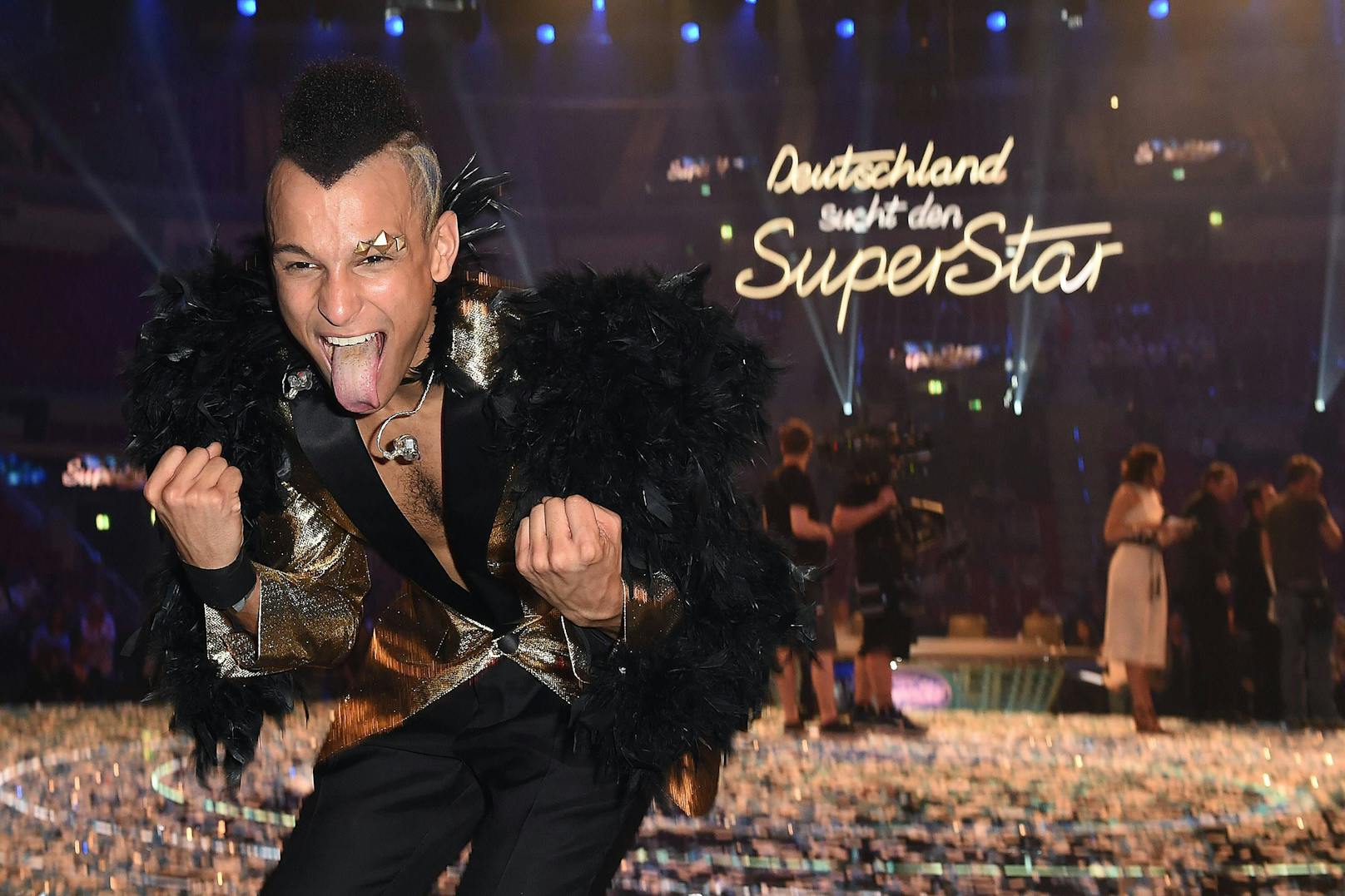 Der Sänger konnte sich den Titel "Deutschlands Superstar" sichern.