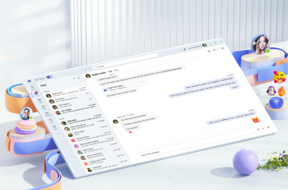 Der Start in eine neue Ära mit Microsoft Teams.