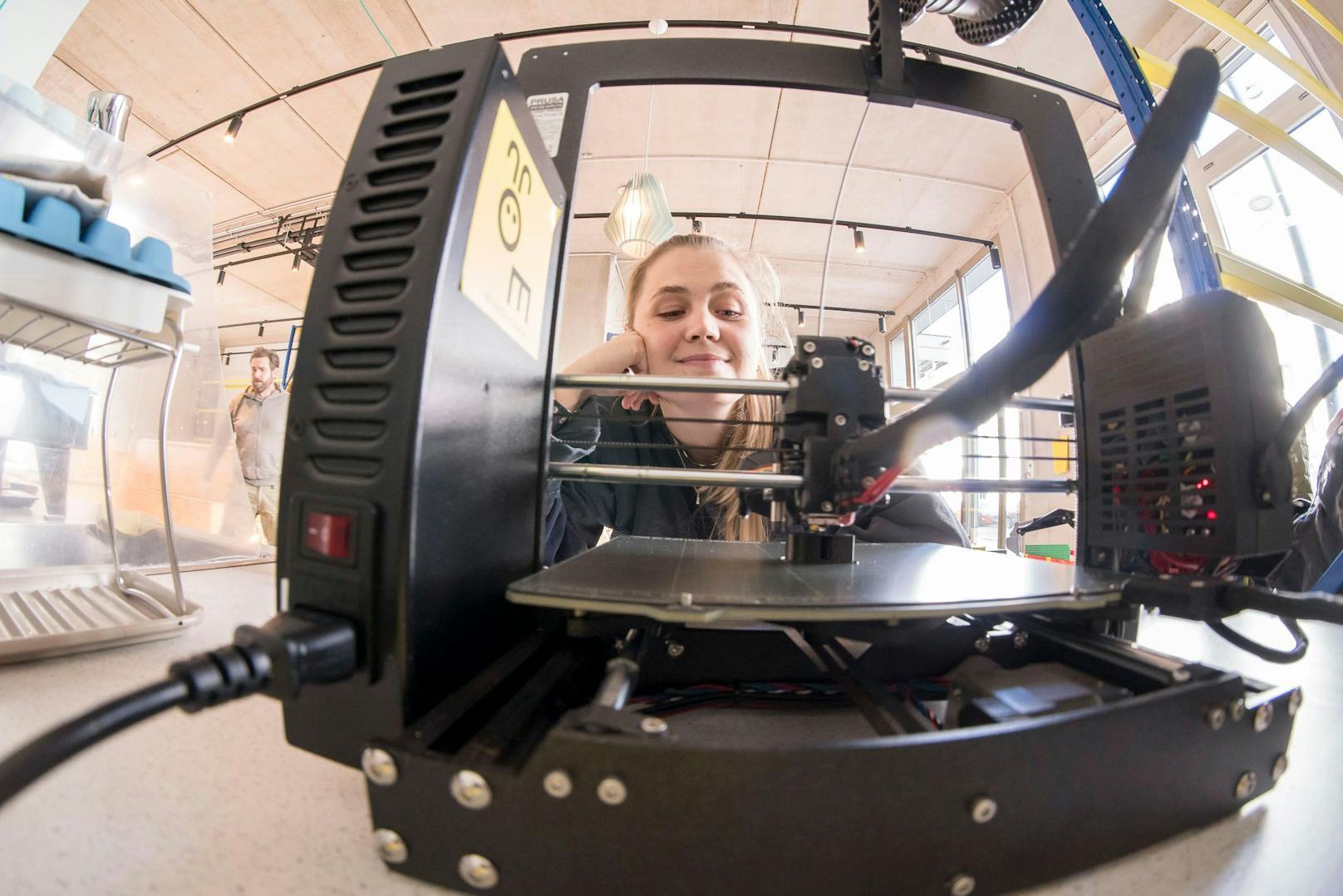 Das Herzstück des Ladens: Ein 3D-Drucker zur Spielzeugreparatur.&nbsp;