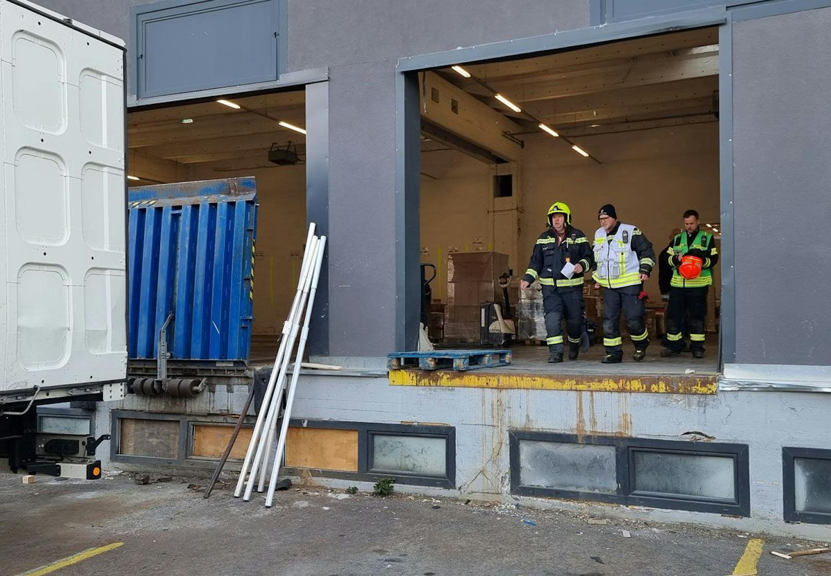 Schadstoffeinsatz in Traiskirchen