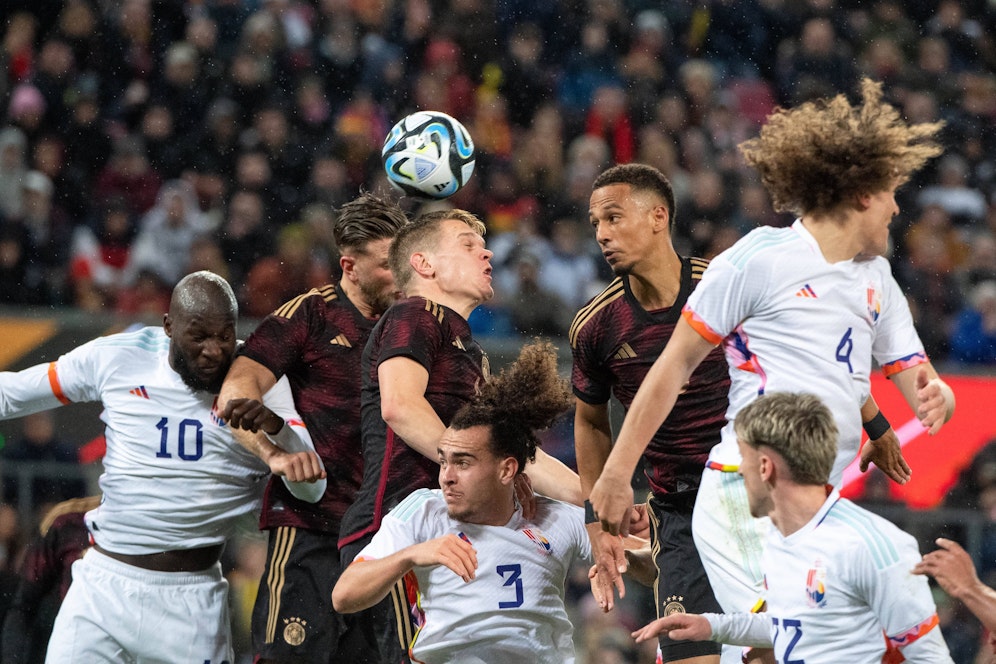 Deutschland verlor im Test gegen Belgien