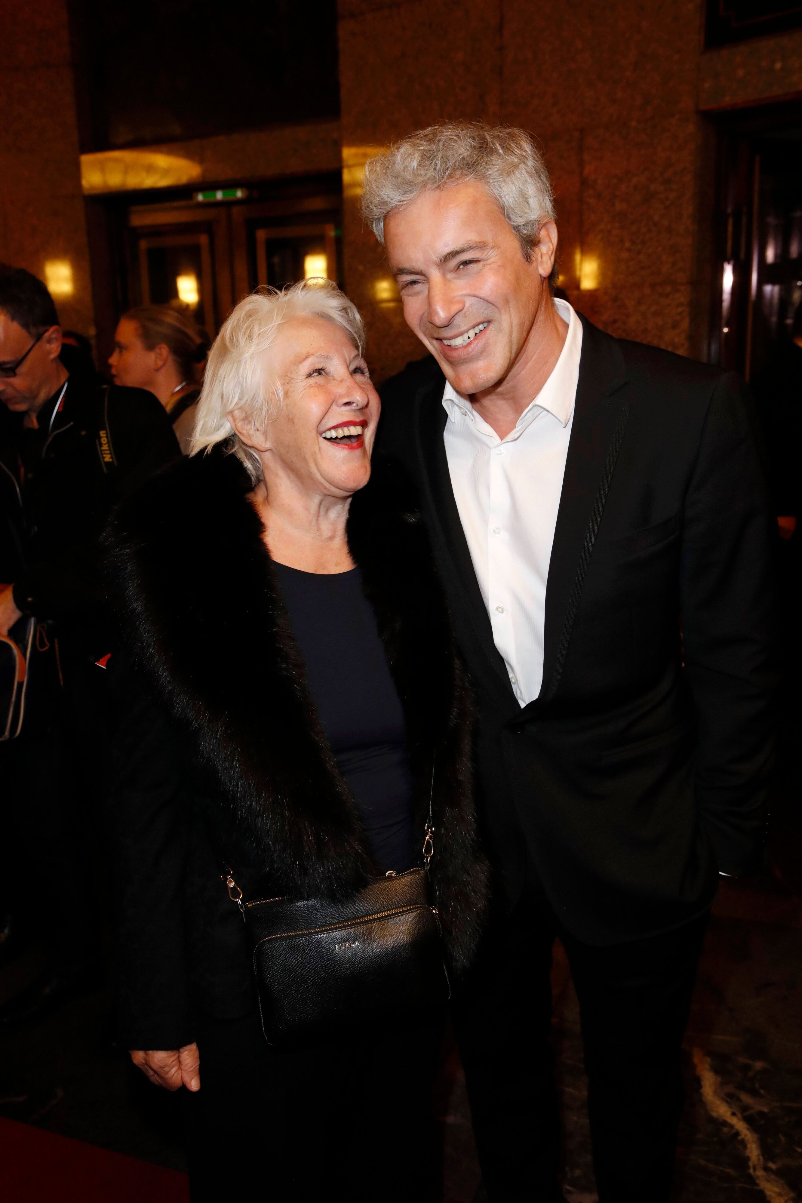 Gedeon Burkhard mit Mutter Elisabeth von Molo.