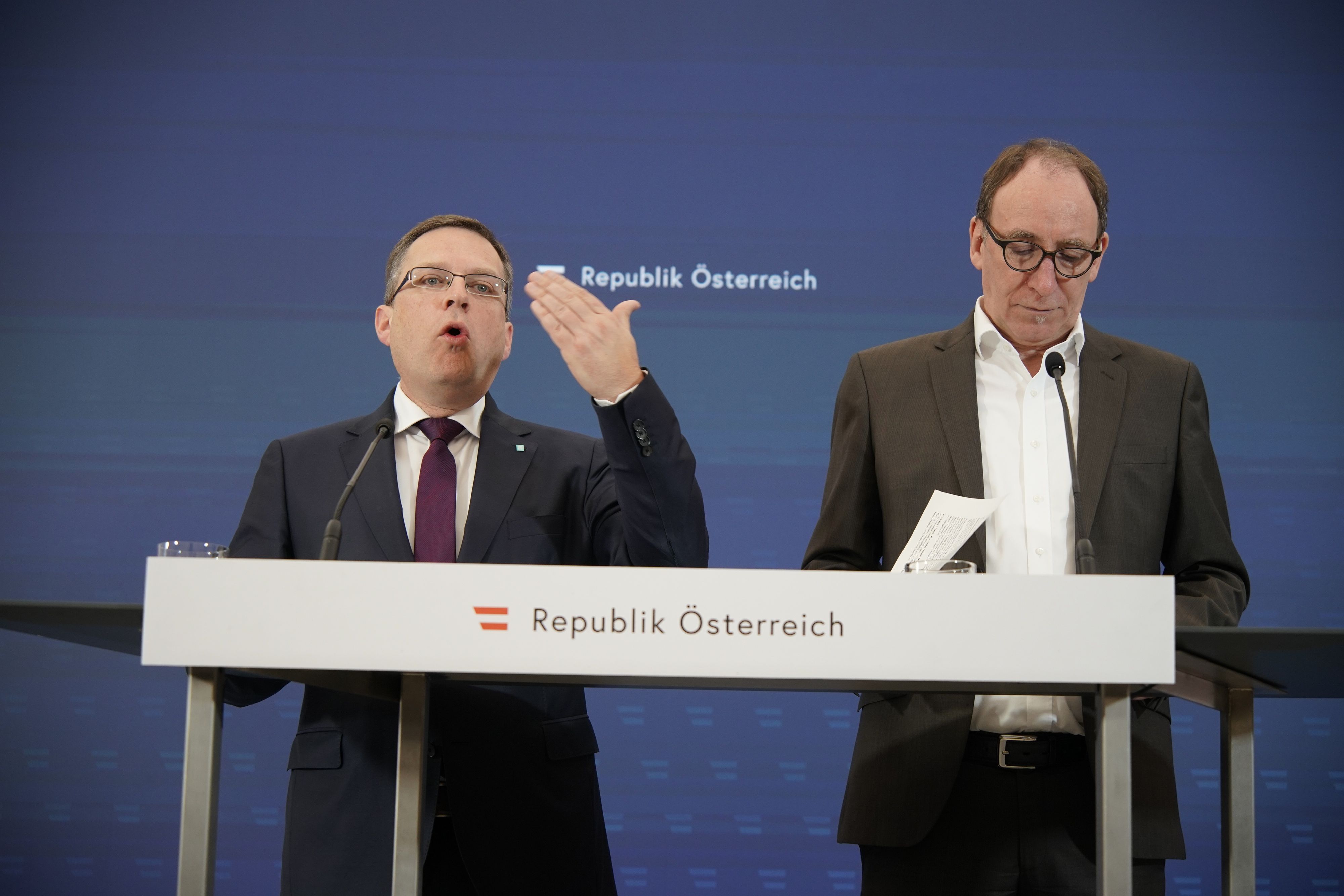 Wöginger, Rauch nach dem Ministerrat