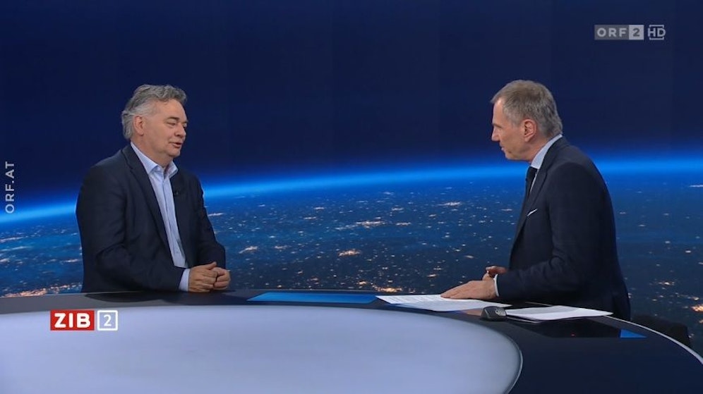 Vizekanzler Werner Kogler teilte am Mittwoch in der ZIB2 kräftig aus. Vor allem gegen Udo Landbauer und Konsorten.