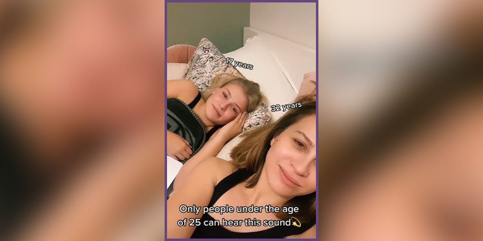 Im beliebtesten Video der TikTok-Challenge testen die 32-jährige Maylinn Storbakken und ihre 17-jährige Nichte (Bild) die Theorie.