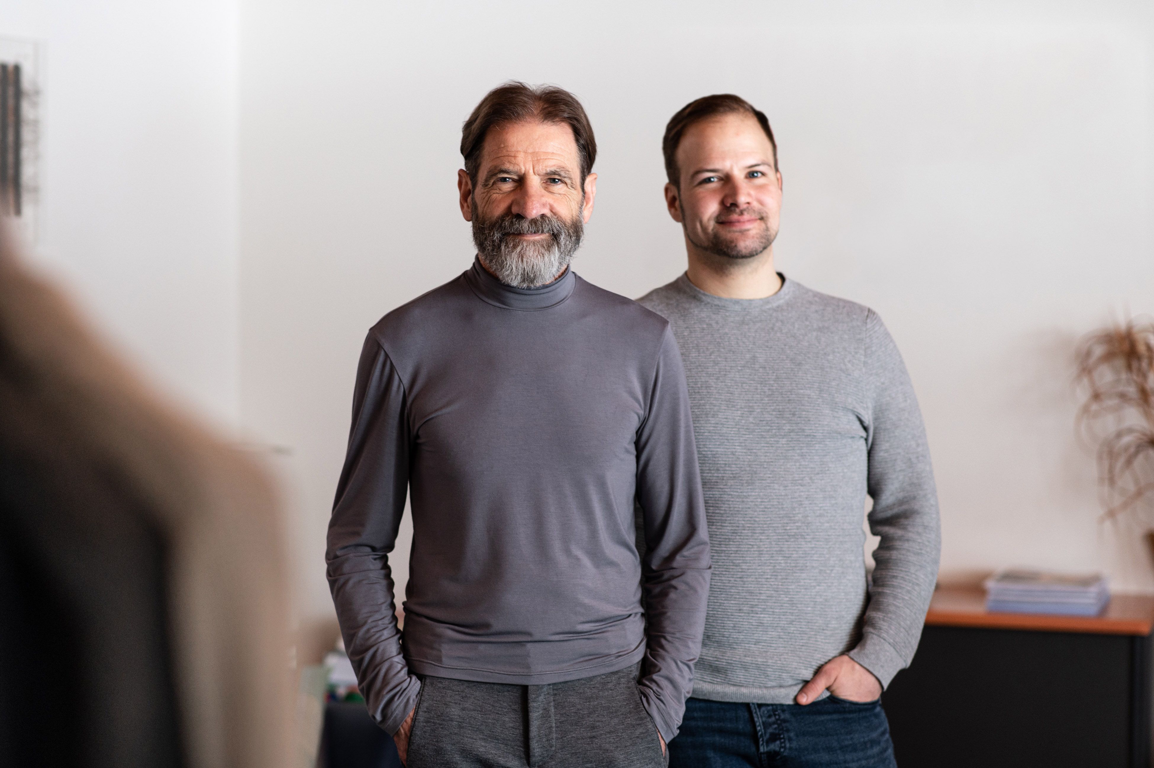 Die beiden Geschäftsführer Hermann (l.) und Thoma Neuburger.