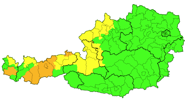 Die aktuellen Wetter-Warnungen im Überblick,