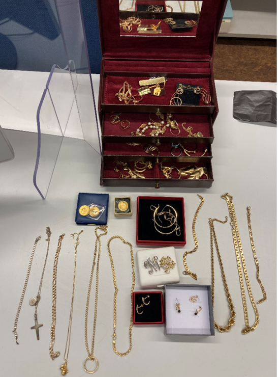 Einbrüche: Sichergestelltes Diebesgut