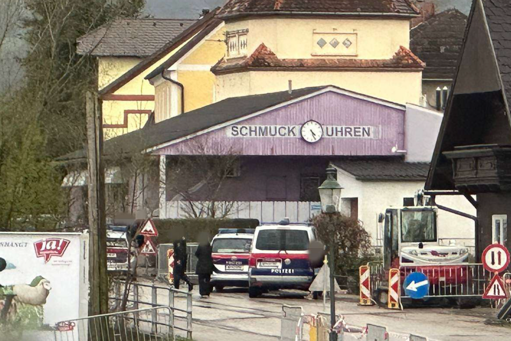 Überfall auf Juwelier in Seitenstetten.
