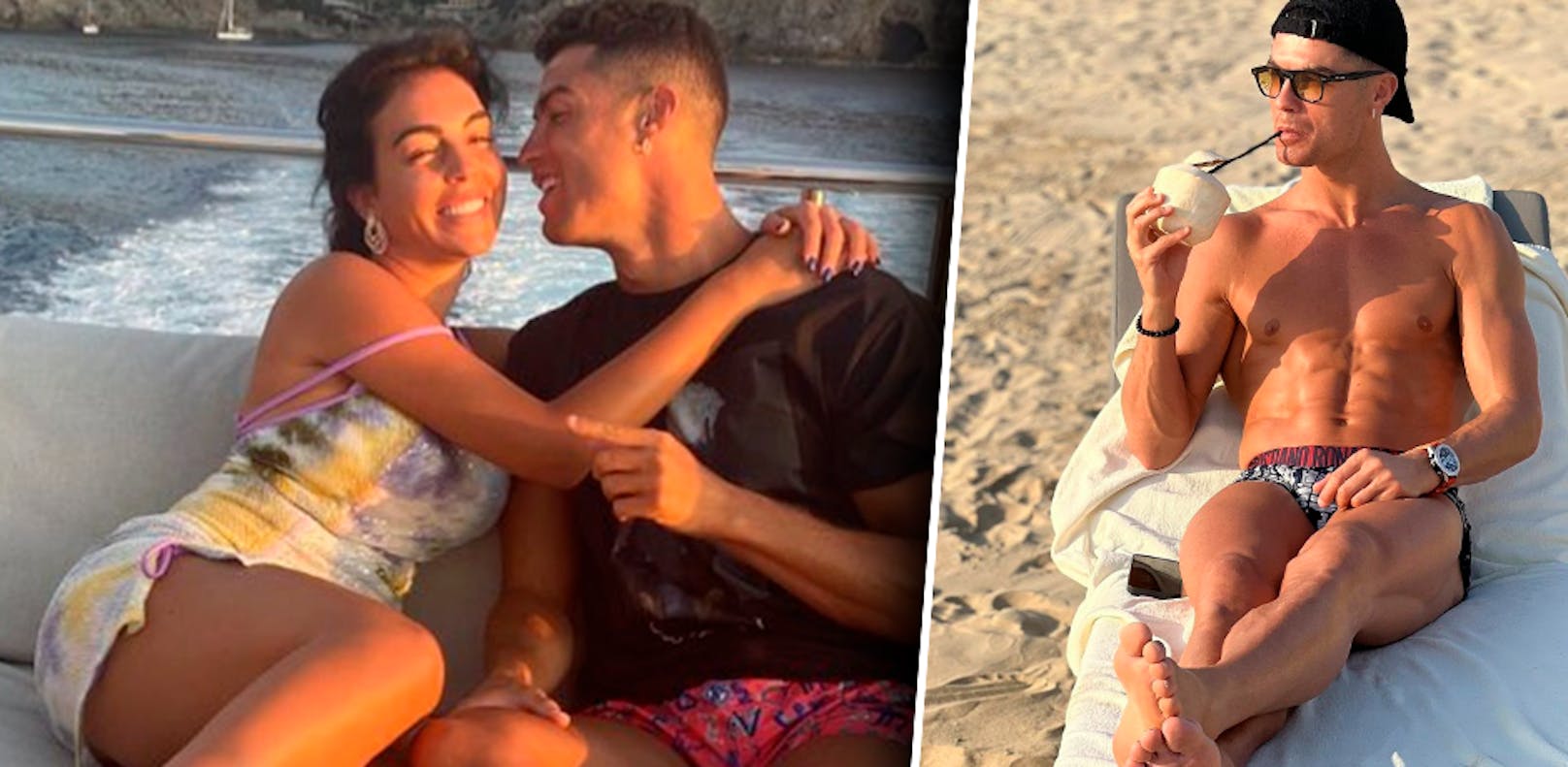 Georgina und Cristiano Ronaldo