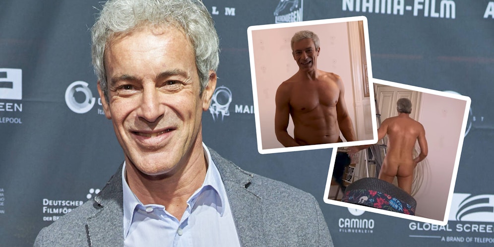 Gedeon Burkhard zeigt im Internet seinen nackten Körper.