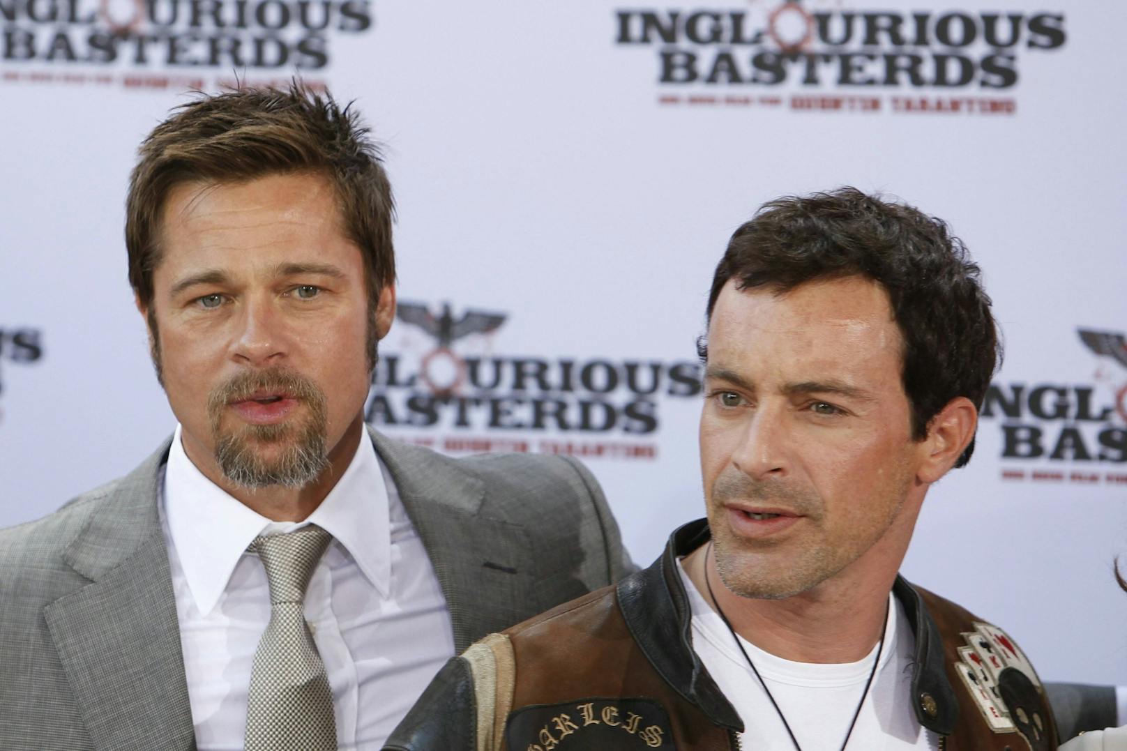 In "Inglourios Basterds" spielte Gedeon Burkhard mit Brad Pitt.