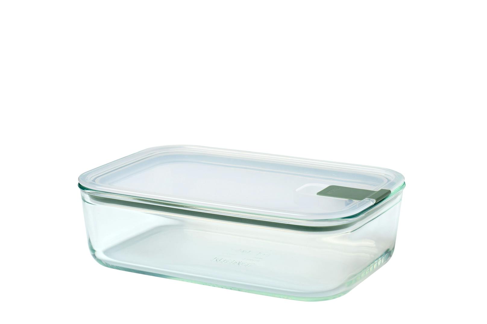 EasyClip-Aufbewahrungsbox aus Glas 1500 ml von Mepal in nordic sage