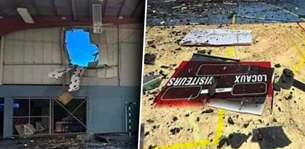 Massive Schäden und ein riesiges Loch in der Turnhalle