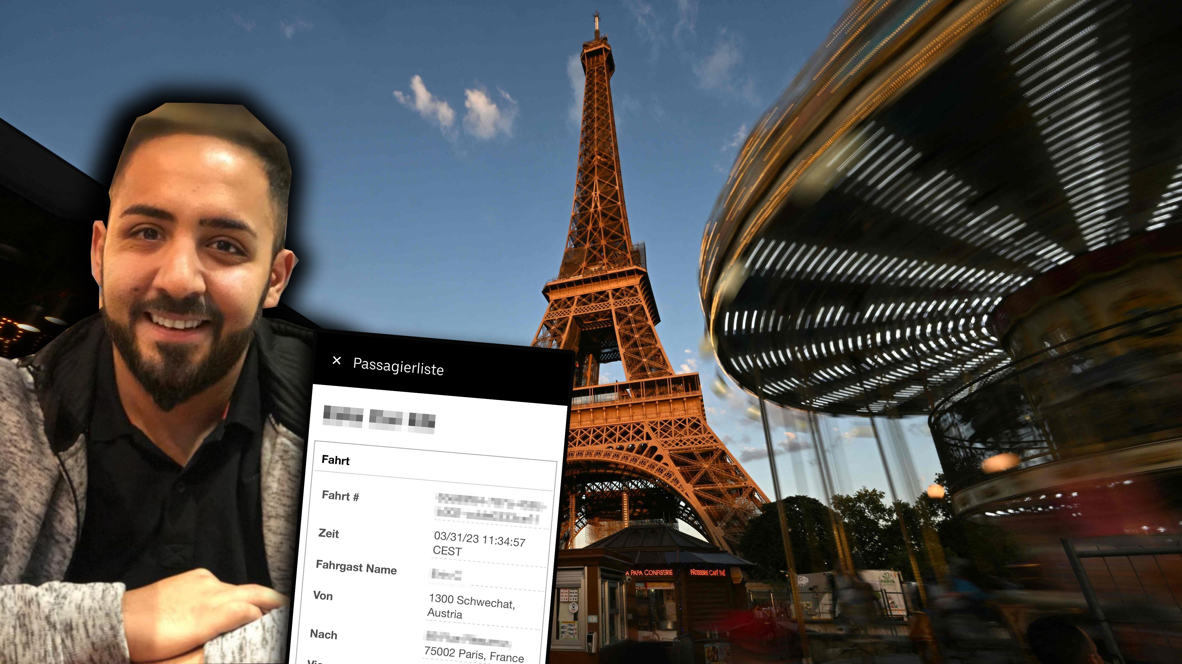 AUA streikt – Wiener Taxler fährt Mann nach Paris