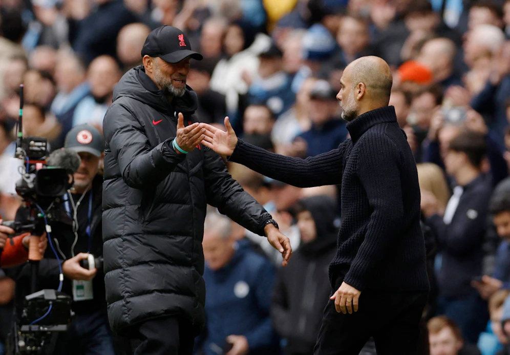 Jürgen Klopp kassiert eine herbe Abfuhr gegen Manchester City und Pep Guardiola. 