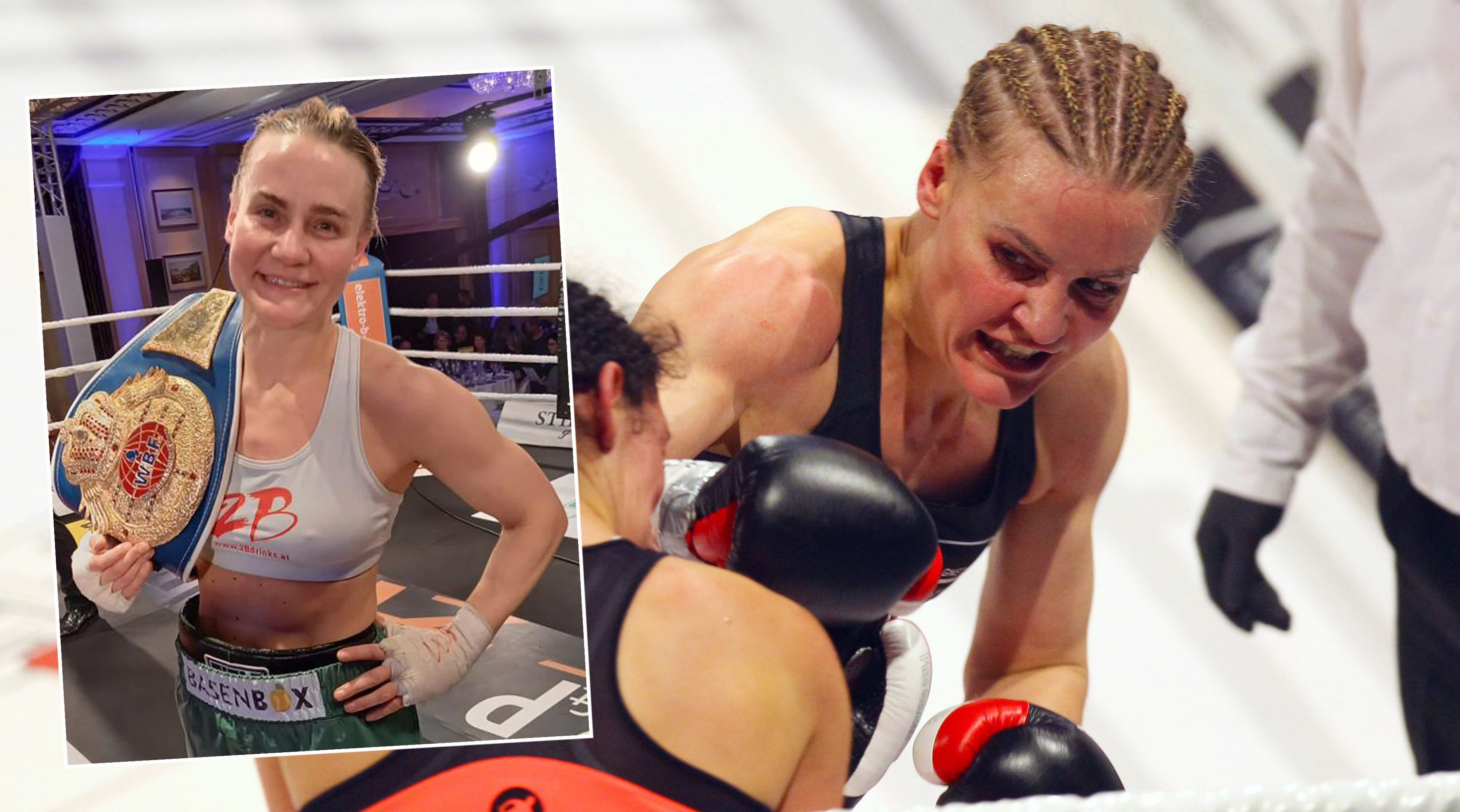 Nicole Wesner verteidigte ihren WM-Gürtel erfolgreich