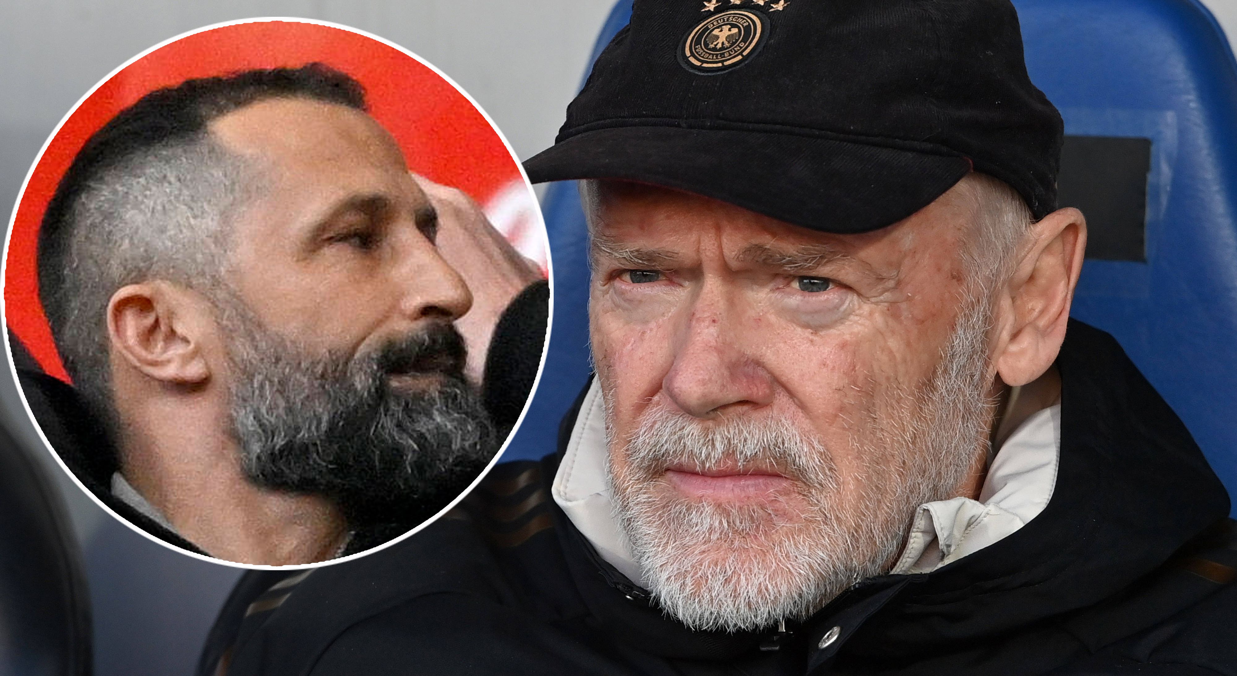 Bayern-Ikone Hermann Gerland (r.) schießt scharf gegen Hasan Salihamidzic