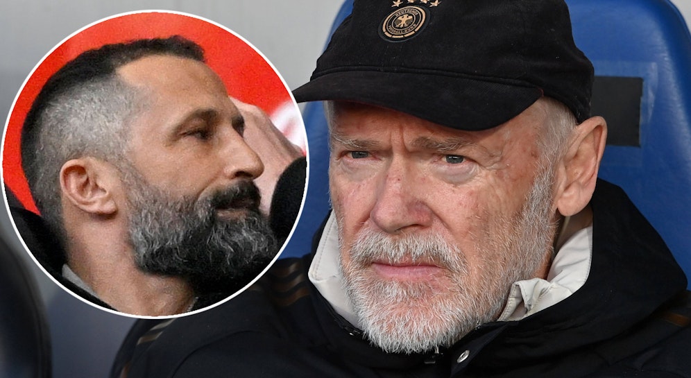 Bayern-Ikone Hermann Gerland (r.) schießt scharf gegen Hasan Salihamidzic