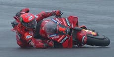 Weltmeister crasht, Sieg-Premiere in der MotoGP