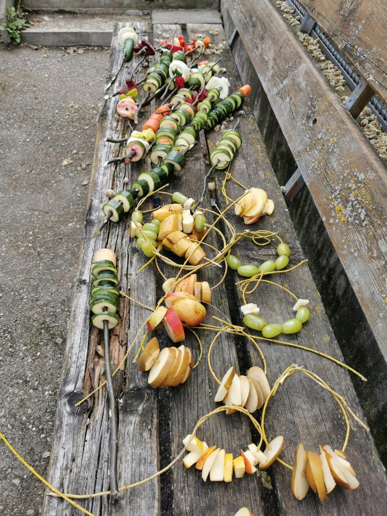 Was für ein Schlemmermenü!