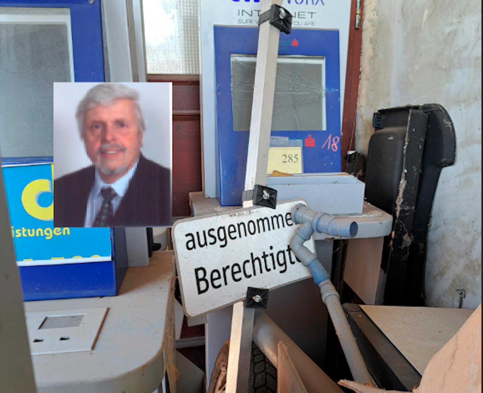 Herbert K. und sein Verkehrsschild