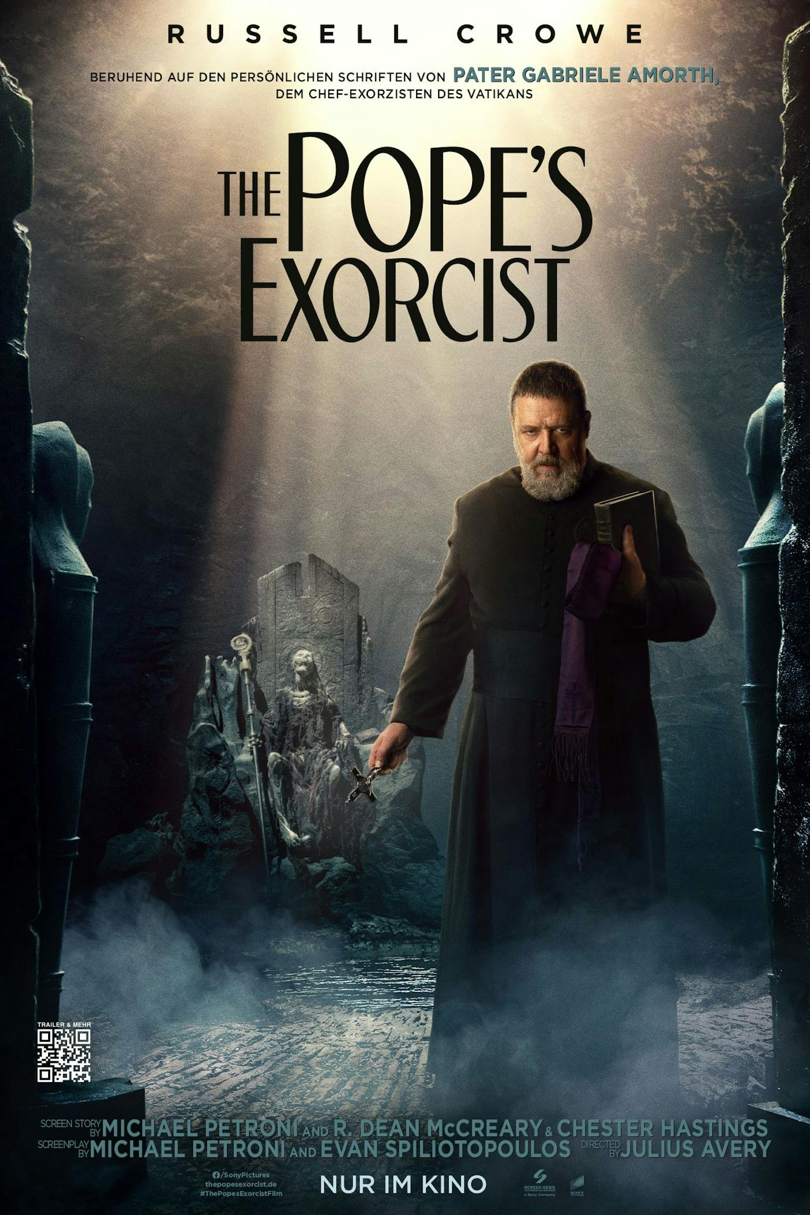 Kino-Plakat zum Film "The Pope's Exorcist"