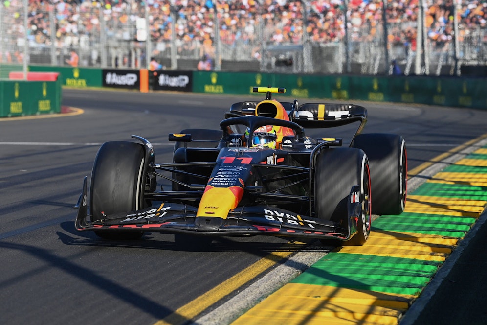 Red-Bull-Pilot Sergio Perez