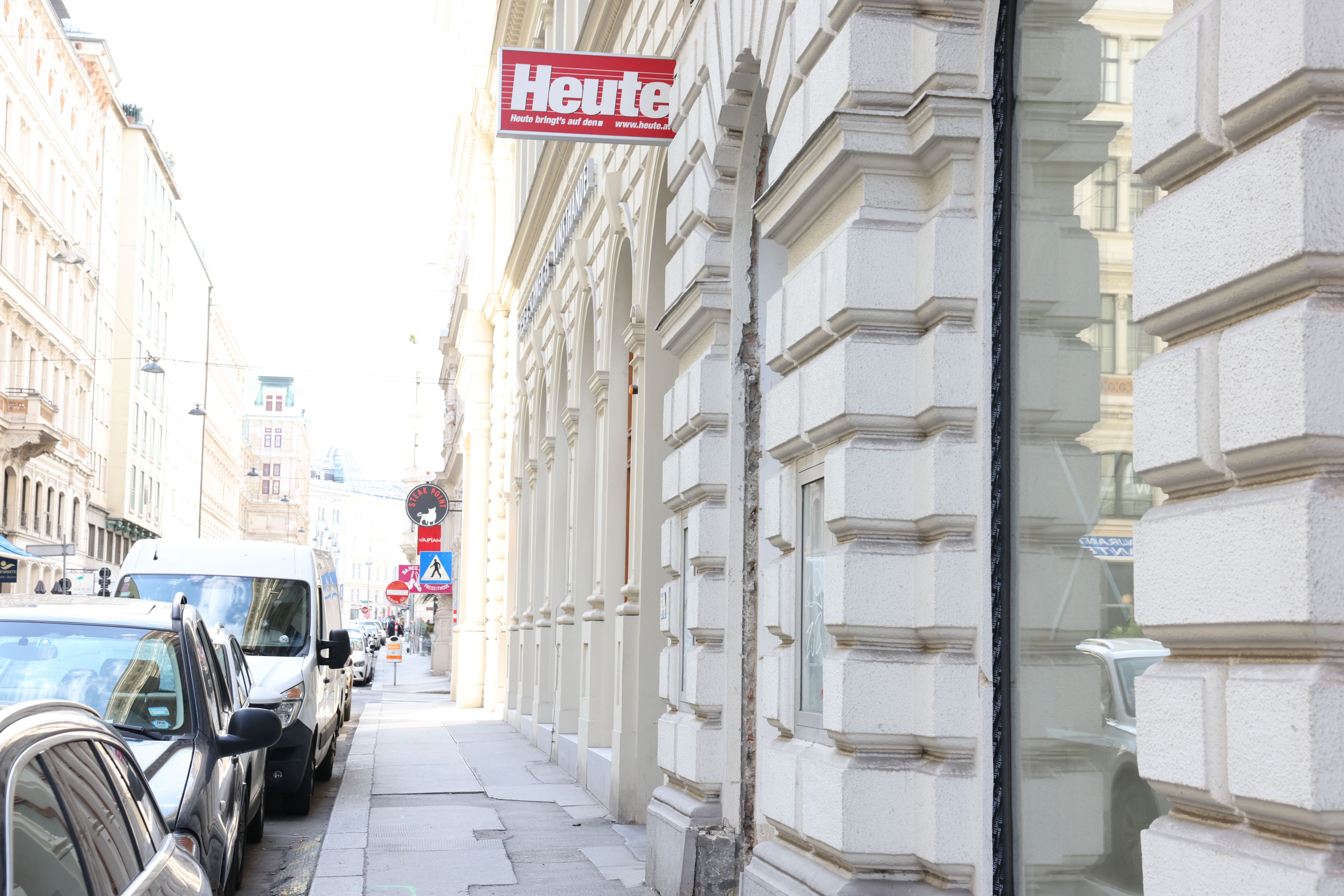 Der "Heute"-Verlag in der Wiener City